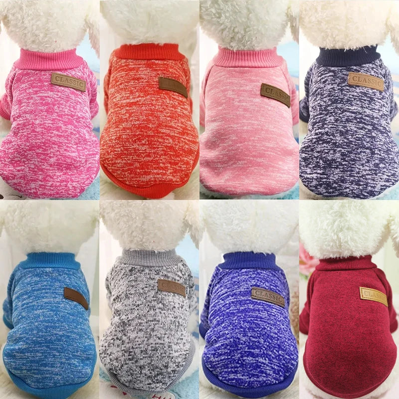 Cozy Sweater for Small and Medium Dogs, Warm Pet Apparel