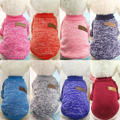 Cozy Sweater for Small and Medium Dogs, Warm Pet Apparel