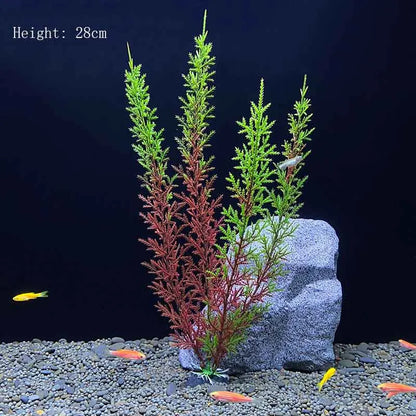 Artificial Aquarium Plants - Green Water Grass Decoration