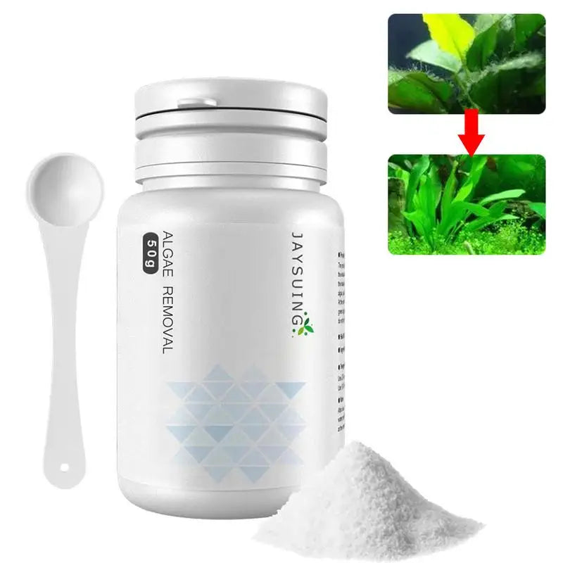 Algae Removal Powder for Aquariums and Ponds - 50g