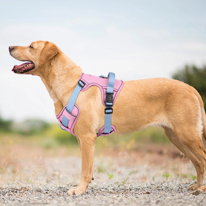 Breathable Reflective Dog Harness - Adjustable for All Sizes