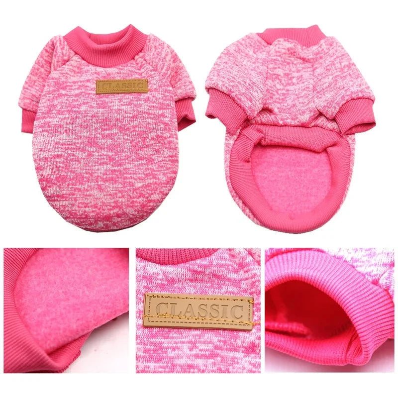 Cozy Sweater for Small and Medium Dogs, Warm Pet Apparel