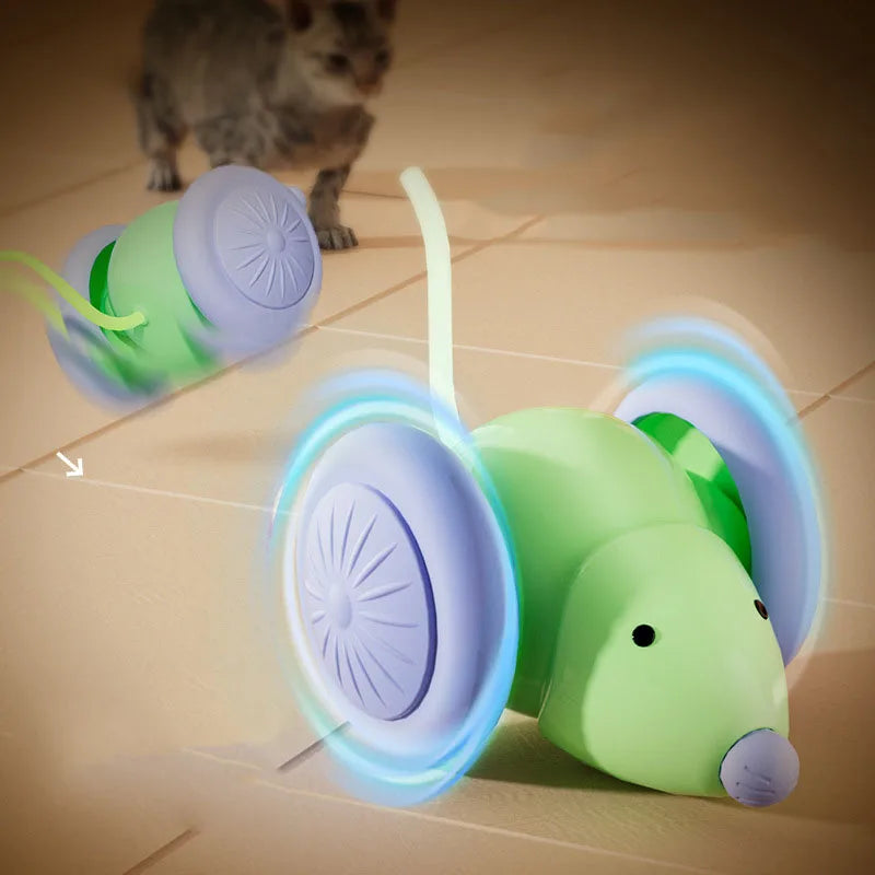Interactive Rechargeable Mouse Toy for Cats and Kittens