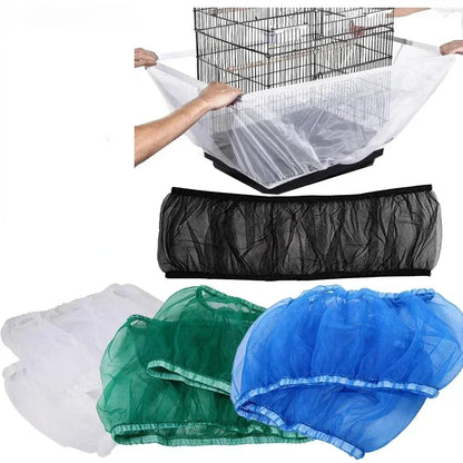 Bird Cage Cover – Elastic Mesh for Square and Round Cages