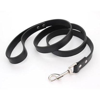 Colorful Leather Leashes for Small to Large Dogs and Cats