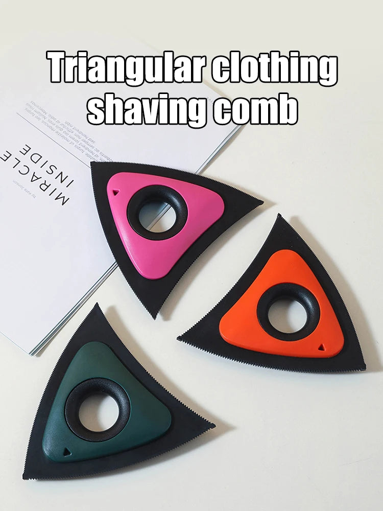 Triangular Pet Hair Remover Brush for Bed and Sofa
