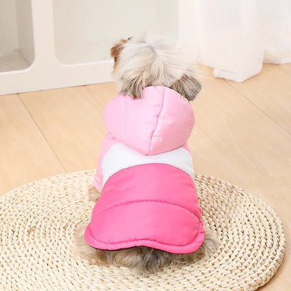 Waterproof Windproof Dog Hoodie for Small Dogs and Cats