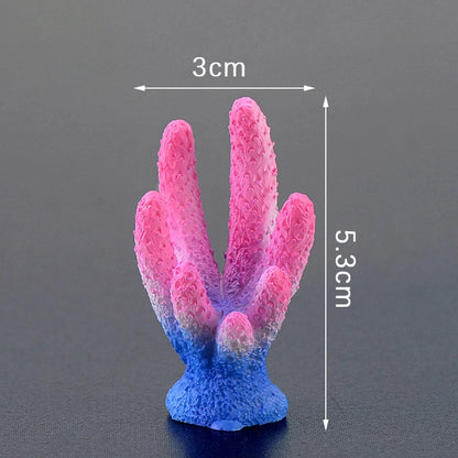 Resin Starfish Coral Decoration for Aquarium Landscape