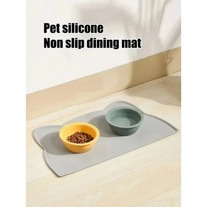 Non-Slip Silicone Pet Feeding Mat for Dogs and Cats