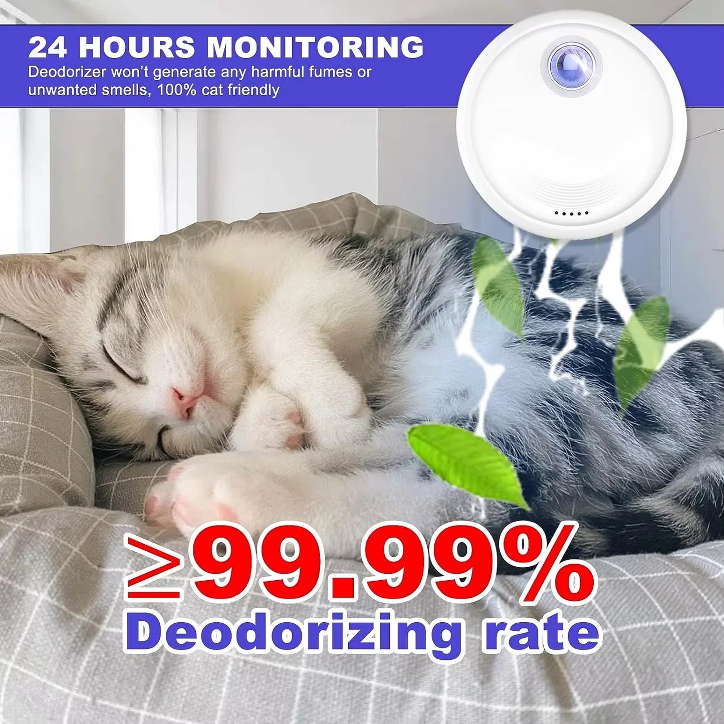 Cat Litter Box Odor Eliminator Replacement Filter