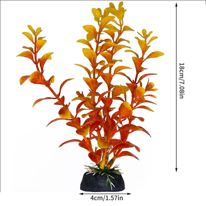 Plastic Aquatic Plants for Aquarium Decoration - Seagrass Style