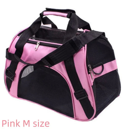 Breathable Mesh Pet Travel Backpack for Cats and Dogs
