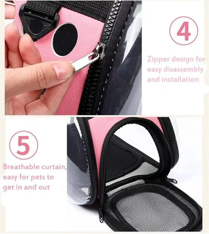 Breathable Pet Crossbody Bag for Outdoor Travel
