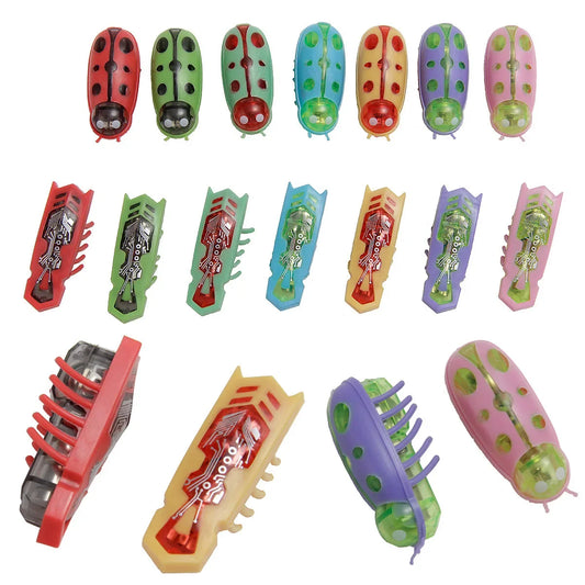 Interactive Ladybug Cat Toy - Mini Electric Pet Bug