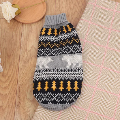 Winter Cat Sweater Vest for Sphynx and Small Cats