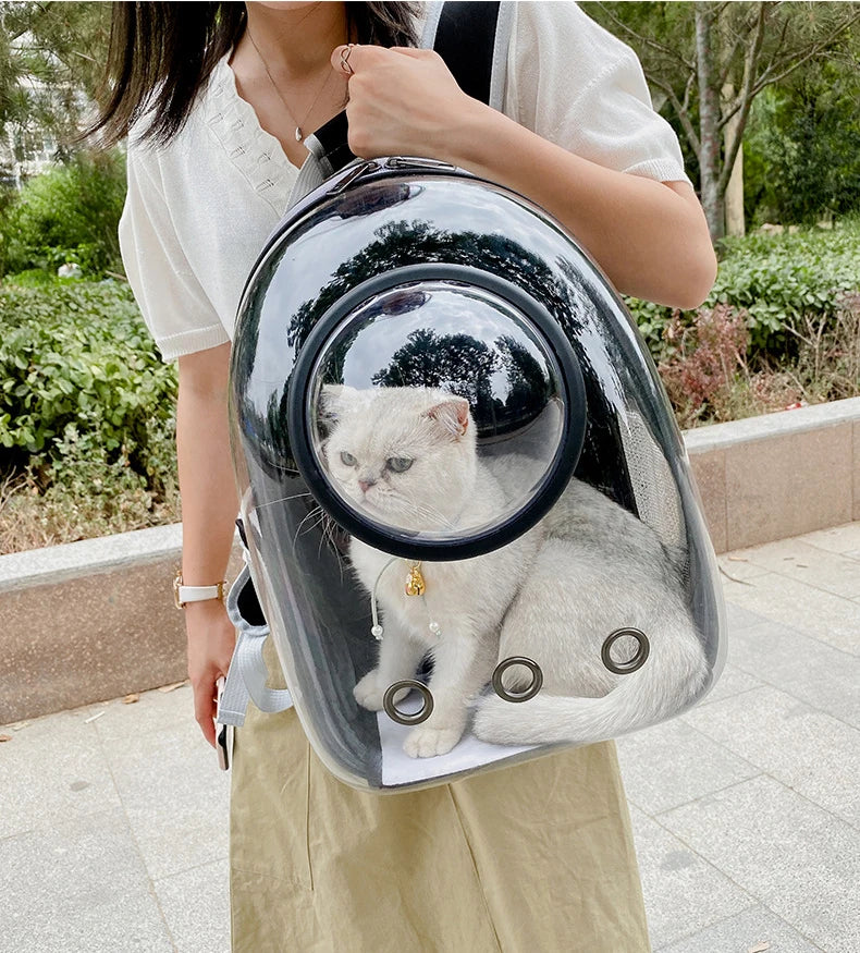 Breathable Cat and Dog Carrier Backpack for Travel