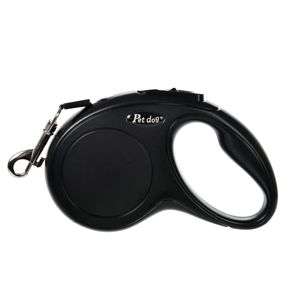Automatic Retractable Dog Leash with Nylon Rope and Harness