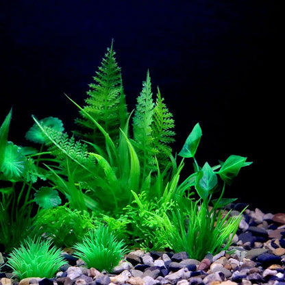 Artificial Aquarium Plants - Green Water Grass Decoration
