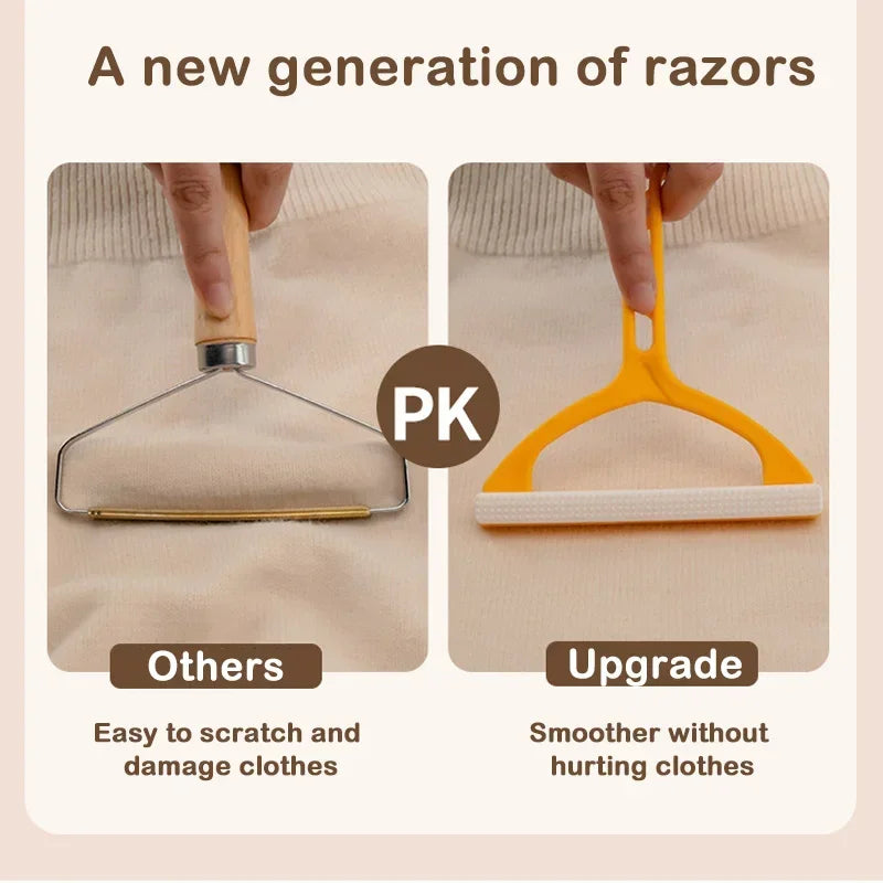 Silicone Double-Sided Pet Hair Removal Brush for Home Use