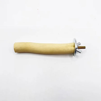 Natural Wood Bird Perch Swing for Parrots and Small Birds