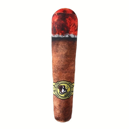 Chewable Cigar Toy for Pets - Dental Care and Boredom Relief
