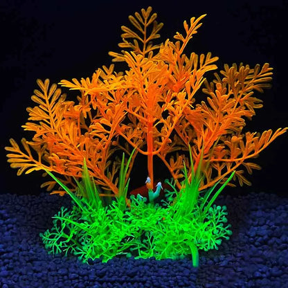 Artificial Aquarium Plants - Green Water Grass Decoration