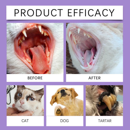 Pet Oral Cleaning Spray for Dogs and Cats - Freshens Breath