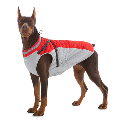 Waterproof Winter Dog Jacket with Harness for Small to Large Breeds