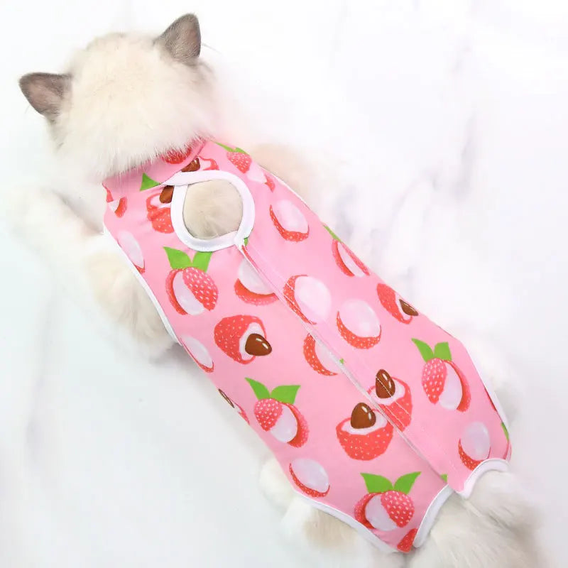 Pet Surgical Recovery Suit for Small Dogs and Cats