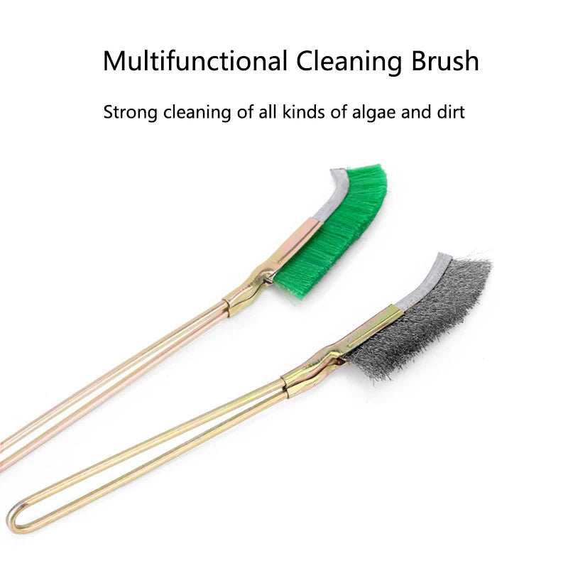 3-Pack Aquarium Algae Cleaning Brush Set for Fish Tanks