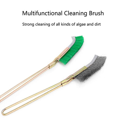 3-Pack Aquarium Algae Cleaning Brush Set for Fish Tanks