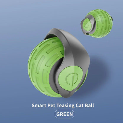 Interactive Smart Rolling Cat Toy - USB Rechargeable Ball