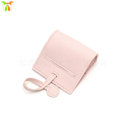 Leather Dog Waste Bag Dispenser for Easy Cleanup
