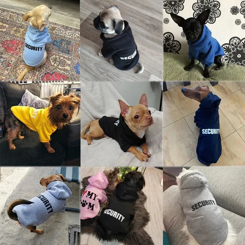 Warm Hoodie for Small and Large Dogs, XS-9XL
