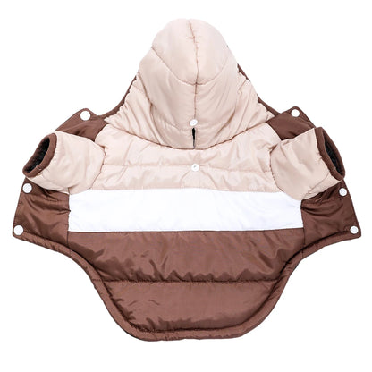 Waterproof Windproof Dog Hoodie for Small Dogs and Cats