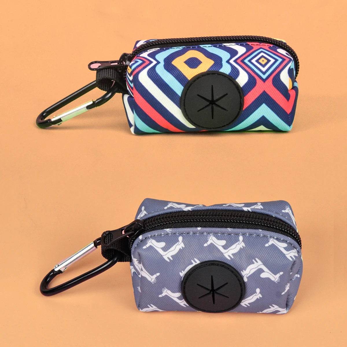 Stylish Dog Poop Bags for Easy Cleanup - 1 or 2 Pack
