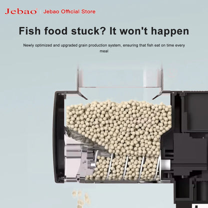 Automatic Fish Feeder with WiFi and Digital Timer Control
