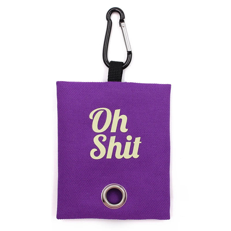 Portable Dog Poop Bag Dispenser for Outdoor Use
