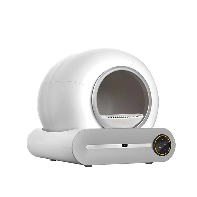 Self-Cleaning 65L Enclosed Cat Litter Box for Large Cats