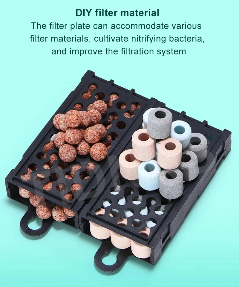 3-in-1 Silent Aquarium Filter and Aeration Pump