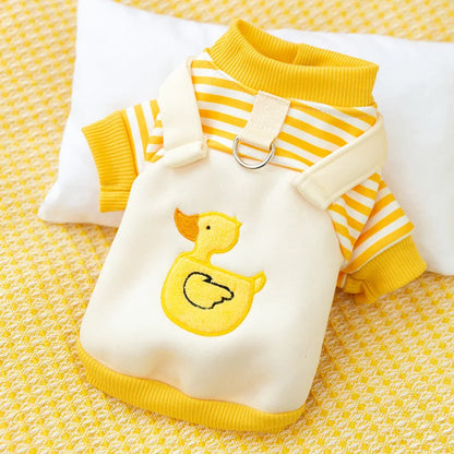 Cute Dog Hoodie Sweatshirt for Small Breeds - Winter Coat