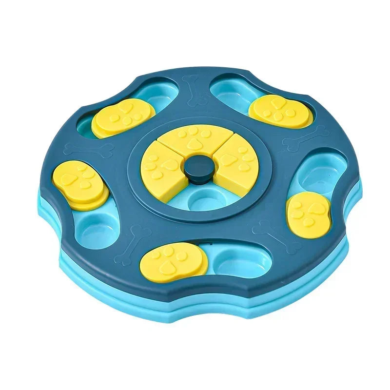 Interactive Dog Puzzle Slow Feeder Bowl for Smart Eating