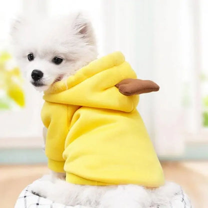 Funny Dog Hoodie Costume with Hat for Pets