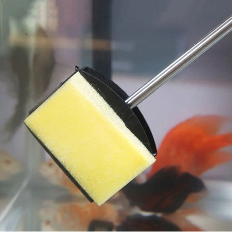 Long Handle Algae Cleaning Brush for Aquariums