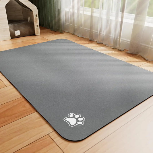 Absorbent Pet Feeding Mat for Dogs and Cats - Easy to Clean