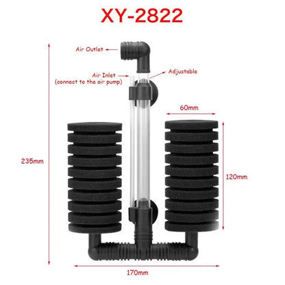 Biochemical Sponge Filter for Aquarium Fish Tanks