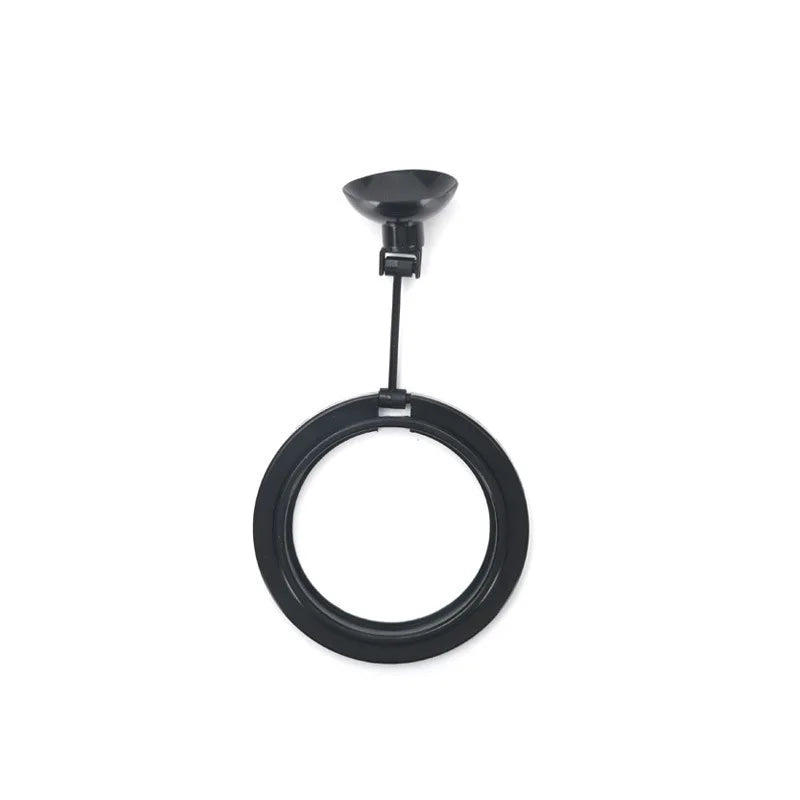 Portable Fish Feeding Ring with Suction Cups for Aquariums