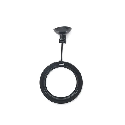 Portable Fish Feeding Ring with Suction Cups for Aquariums