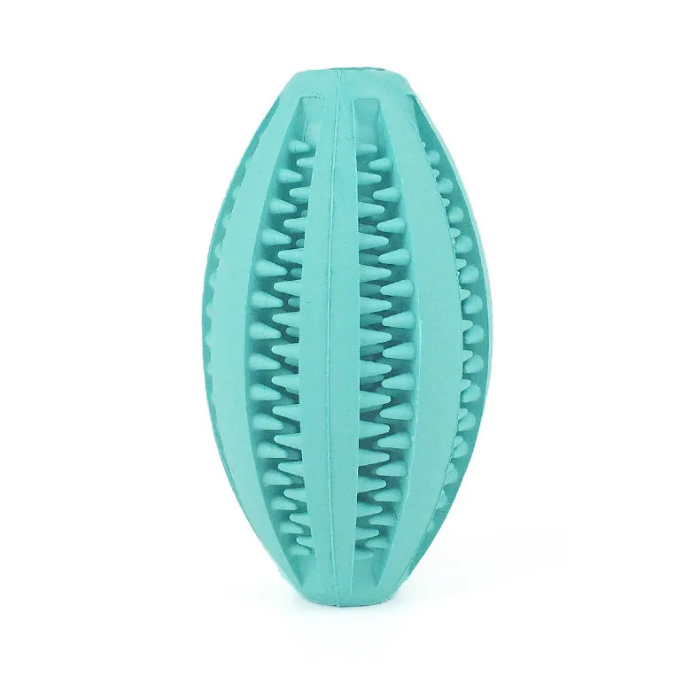 Natural Rubber Dog Chew Toy Ball for Teeth Cleaning