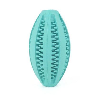 Natural Rubber Dog Chew Toy Ball for Teeth Cleaning